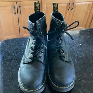 Soft leather doc martens size 6 womens